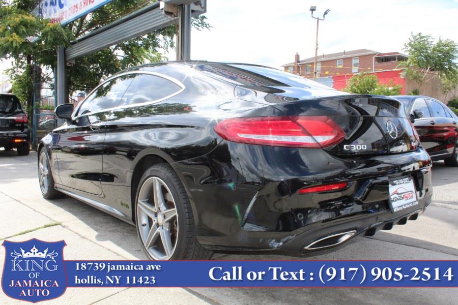 2017 Mercedes-Benz C-Class C 300 4MATIC Coupe, available for sale in Hollis, New York | King of Jamaica Auto Inc. Hollis, New York 2017 Mercedes-Benz C-Class C 300 4MATIC Coupe, available for sale in Hollis, New York | King of Jamaica Auto Inc. Hollis, New York