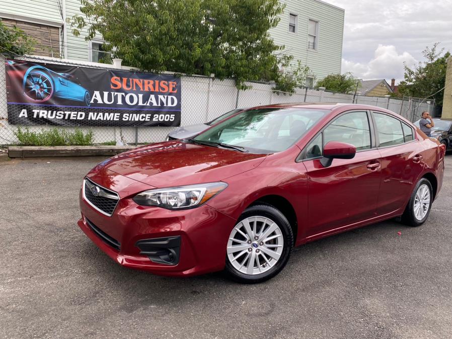 Used Subaru Impreza 2.0i Premium 4-door CVT 2017 | Sunrise Autoland. Jamaica, New York