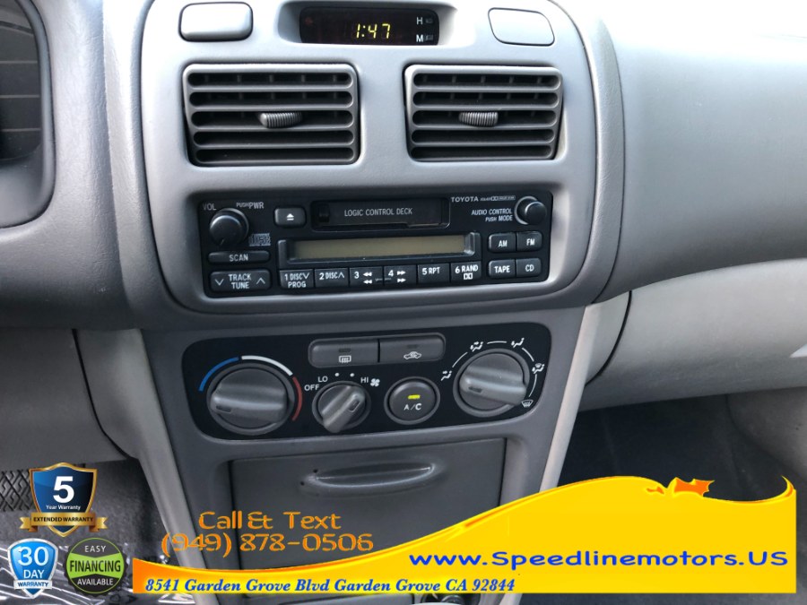 Used Toyota Corolla 4dr Sdn CE Auto (Natl) 2002 | Speedline Motors. Garden Grove, California Used Toyota Corolla 4dr Sdn CE Auto (Natl) 2002 | Speedline Motors. Garden Grove, California
