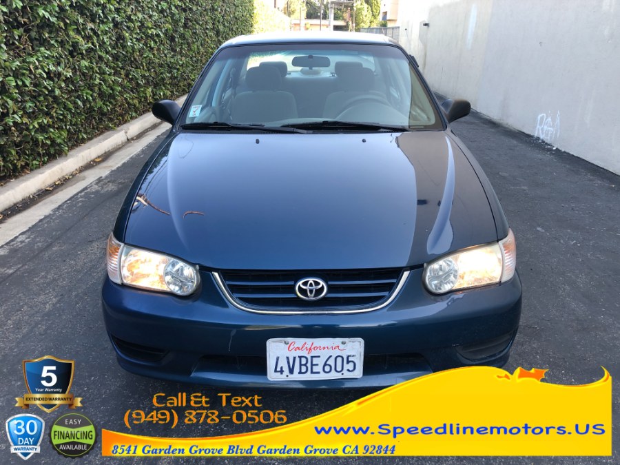 Used Toyota Corolla 4dr Sdn CE Auto (Natl) 2002 | Speedline Motors. Garden Grove, California Used Toyota Corolla 4dr Sdn CE Auto (Natl) 2002 | Speedline Motors. Garden Grove, California