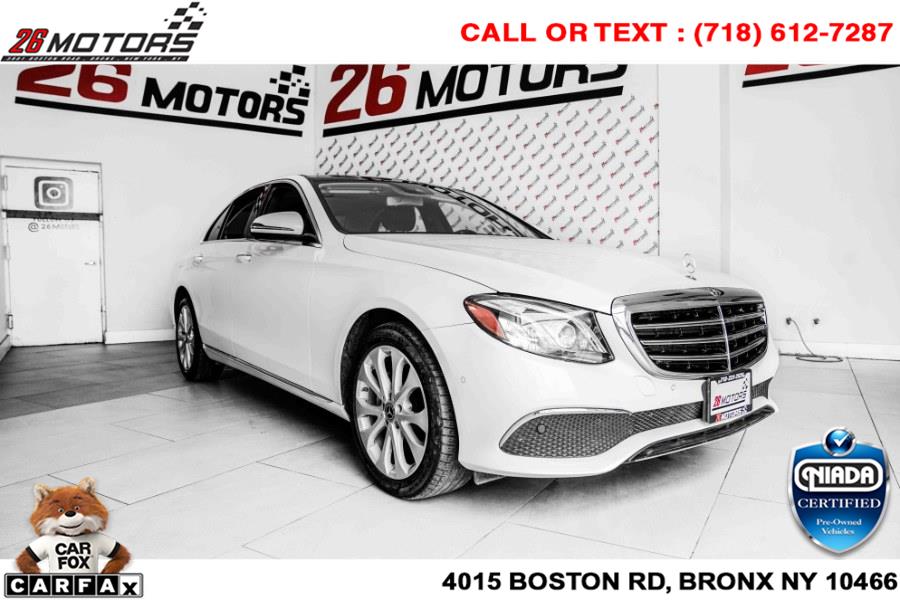 Used Mercedes-Benz E-Class E 300 4MATIC Sedan 2018 | 26 Motors Corp. Bronx, New York Used Mercedes-Benz E-Class E 300 4MATIC Sedan 2018 | 26 Motors Corp. Bronx, New York