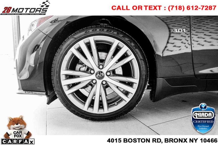 Used INFINITI Q50 3.0t LUXE AWD 2018 | 26 Motors Corp. Bronx, New York Used INFINITI Q50 3.0t LUXE AWD 2018 | 26 Motors Corp. Bronx, New York