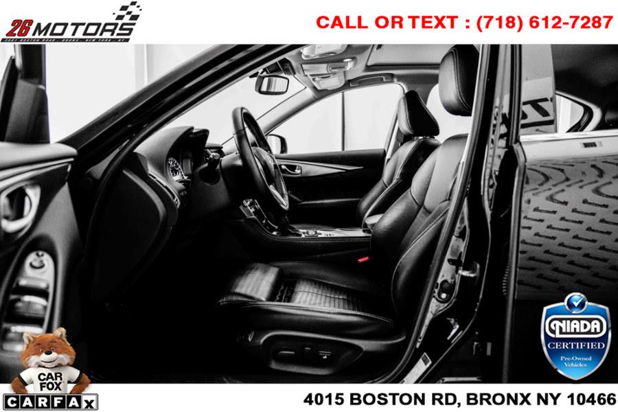 Used INFINITI Q50 3.0t LUXE AWD 2018 | 26 Motors Corp. Bronx, New York Used INFINITI Q50 3.0t LUXE AWD 2018 | 26 Motors Corp. Bronx, New York