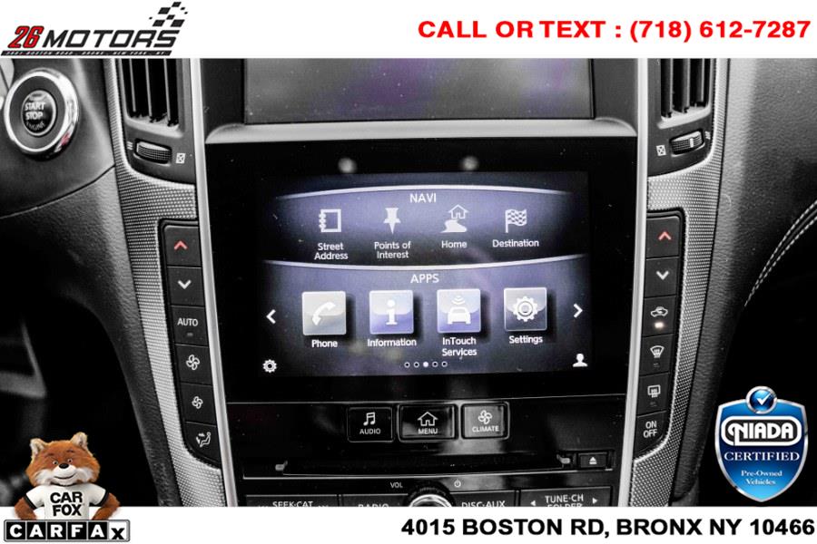 Used INFINITI Q50 3.0t LUXE AWD 2018 | 26 Motors Corp. Bronx, New York Used INFINITI Q50 3.0t LUXE AWD 2018 | 26 Motors Corp. Bronx, New York