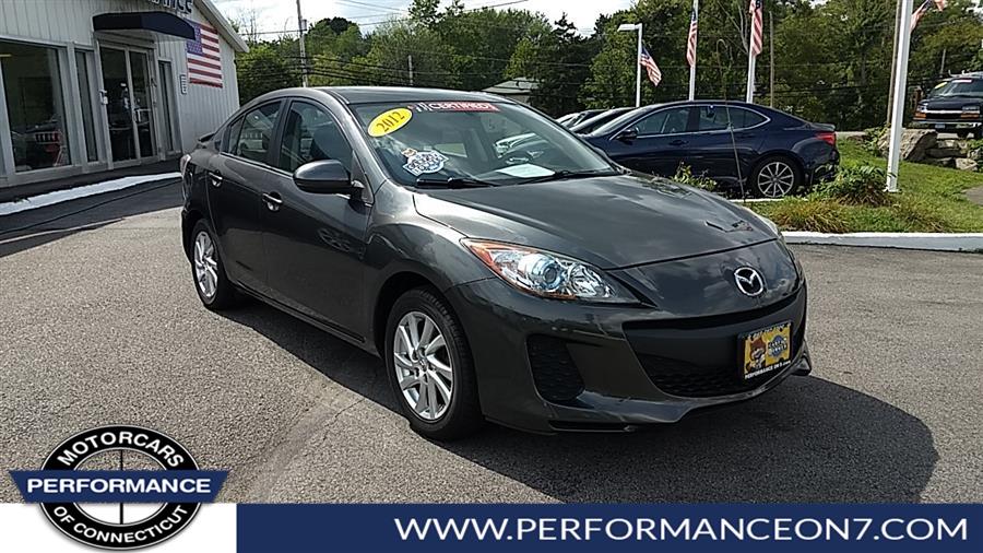 2012 Mazda Mazda3 4dr Sdn Auto i Touring, available for sale in Wilton, Connecticut | Performance Motor Cars Of Connecticut LLC. Wilton, Connecticut
