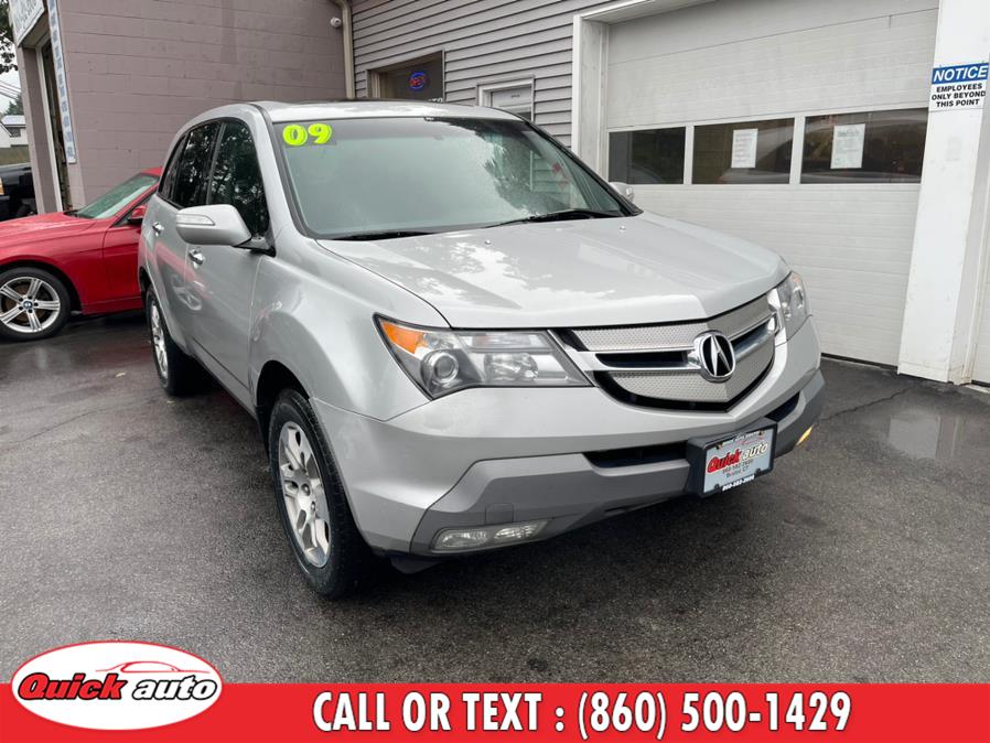 2009 Acura MDX AWD 4dr, available for sale in Bristol, Connecticut | Quick Auto LLC. Bristol, Connecticut