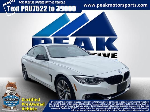 2015 BMW 4 Series 2dr Cpe 428i xDrive AWD SULEV, available for sale in Bayshore, New York | Peak Automotive Inc.. Bayshore, New York