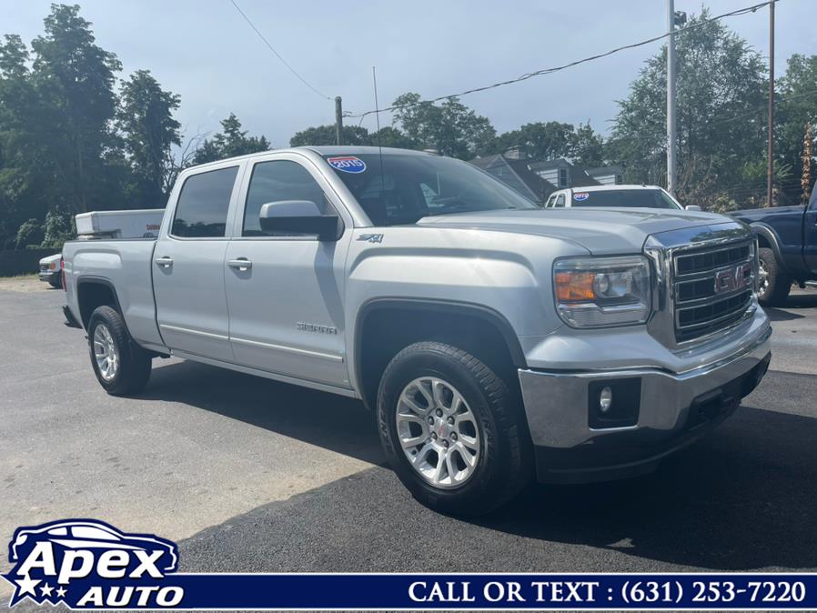 2015 GMC Sierra 1500 4WD Crew Cab 143.5" SLE, available for sale in Selden, New York | Apex Auto. Selden, New York 2015 GMC Sierra 1500 4WD Crew Cab 143.5" SLE, available for sale in Selden, New York | Apex Auto. Selden, New York