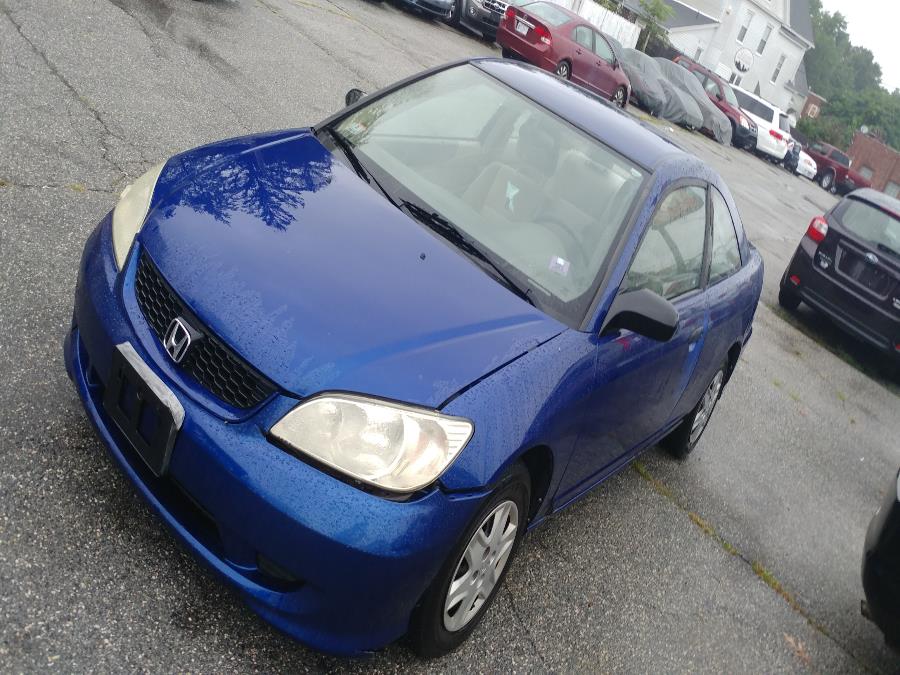 2005 Honda Civic Cpe VP AT, available for sale in Chicopee, Massachusetts | Matts Auto Mall LLC. Chicopee, Massachusetts 2005 Honda Civic Cpe VP AT, available for sale in Chicopee, Massachusetts | Matts Auto Mall LLC. Chicopee, Massachusetts
