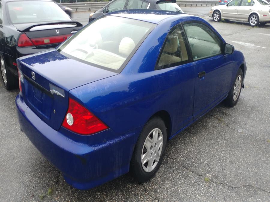 2005 Honda Civic Cpe VP AT, available for sale in Chicopee, Massachusetts | Matts Auto Mall LLC. Chicopee, Massachusetts 2005 Honda Civic Cpe VP AT, available for sale in Chicopee, Massachusetts | Matts Auto Mall LLC. Chicopee, Massachusetts