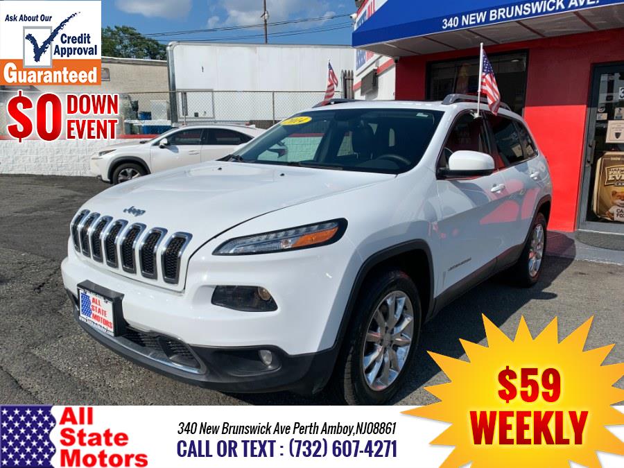 2014 Jeep Cherokee 4WD 4dr Limited, available for sale in Perth Amboy, New Jersey | All State Motor Inc. Perth Amboy, New Jersey 2014 Jeep Cherokee 4WD 4dr Limited, available for sale in Perth Amboy, New Jersey | All State Motor Inc. Perth Amboy, New Jersey