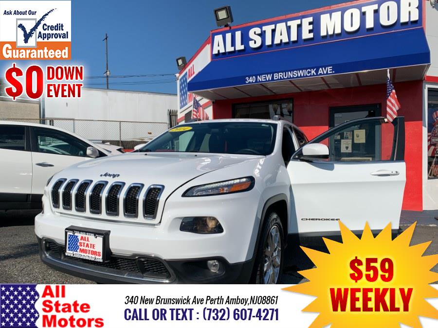 2014 Jeep Cherokee 4WD 4dr Limited, available for sale in Perth Amboy, New Jersey | All State Motor Inc. Perth Amboy, New Jersey 2014 Jeep Cherokee 4WD 4dr Limited, available for sale in Perth Amboy, New Jersey | All State Motor Inc. Perth Amboy, New Jersey