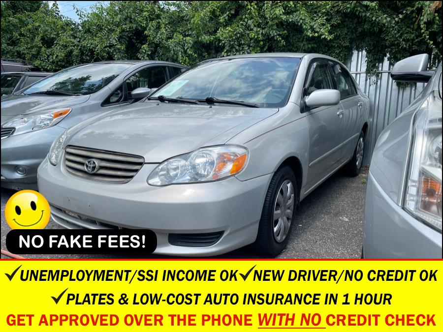 Used Toyota Corolla 4dr Sdn LE Auto (Natl) 2003 | Sunrise of Elmont. Elmont, New York Used Toyota Corolla 4dr Sdn LE Auto (Natl) 2003 | Sunrise of Elmont. Elmont, New York