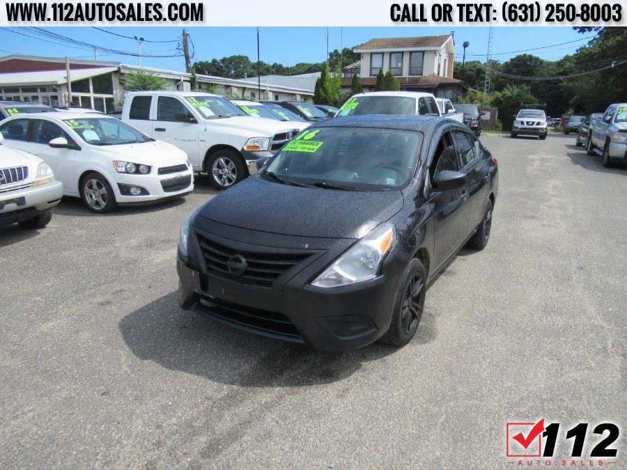 2016 Nissan Versa 4dr Sdn Auto 1.6 S, available for sale in Patchogue, New York | 112 Auto Sales. Patchogue, New York