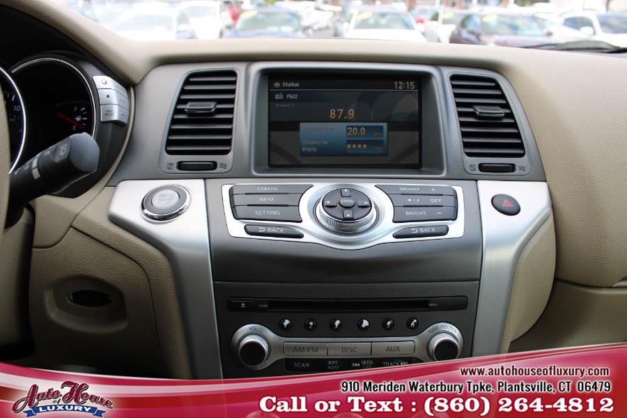2012 Nissan Murano AWD 4dr SL, available for sale in Plantsville, Connecticut | Auto House of Luxury. Plantsville, Connecticut 2012 Nissan Murano AWD 4dr SL, available for sale in Plantsville, Connecticut | Auto House of Luxury. Plantsville, Connecticut