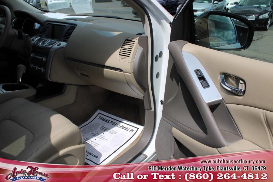 2012 Nissan Murano AWD 4dr SL, available for sale in Plantsville, Connecticut | Auto House of Luxury. Plantsville, Connecticut 2012 Nissan Murano AWD 4dr SL, available for sale in Plantsville, Connecticut | Auto House of Luxury. Plantsville, Connecticut