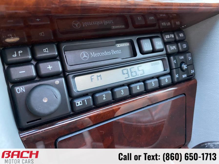 Used Mercedes-Benz E Class 4dr Sedan 3.2L Special Edition 1995 | Bach Motor Cars. Canton , Connecticut Used Mercedes-Benz E Class 4dr Sedan 3.2L Special Edition 1995 | Bach Motor Cars. Canton , Connecticut