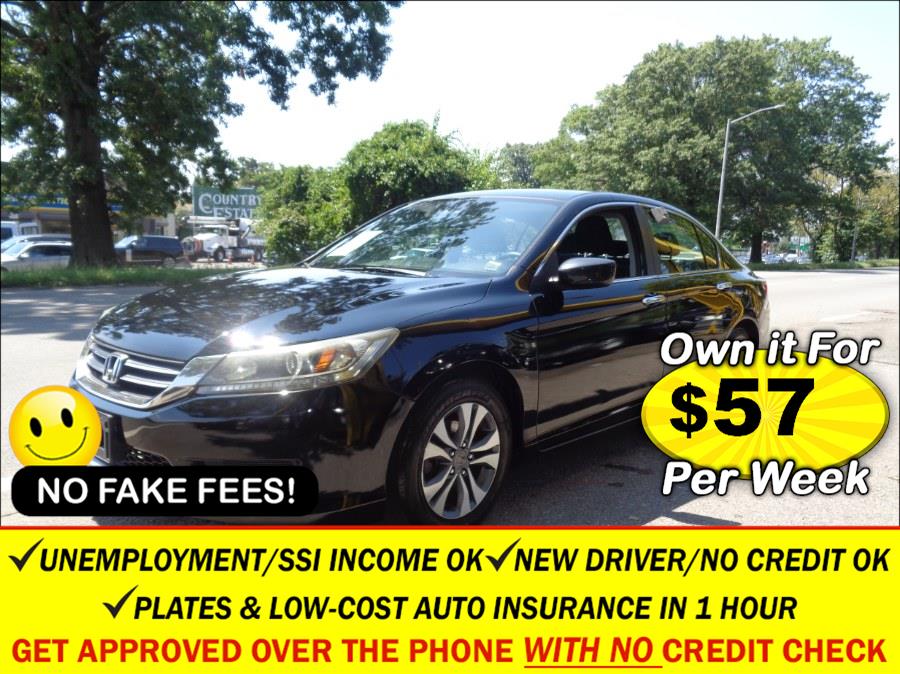 2013 Honda Accord Sdn 4dr I4 CVT LX, available for sale in Rosedale, New York | Sunrise Auto Sales. Rosedale, New York 2013 Honda Accord Sdn 4dr I4 CVT LX, available for sale in Rosedale, New York | Sunrise Auto Sales. Rosedale, New York