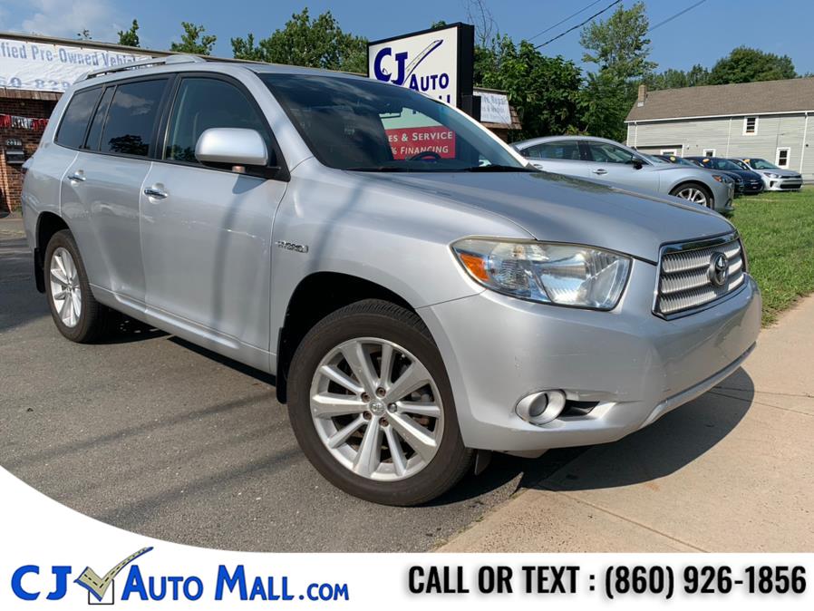 2008 Toyota Highlander Hybrid 4WD 4dr Limited w/3rd Row, available for sale in Bristol, Connecticut | CJ Auto Mall. Bristol, Connecticut