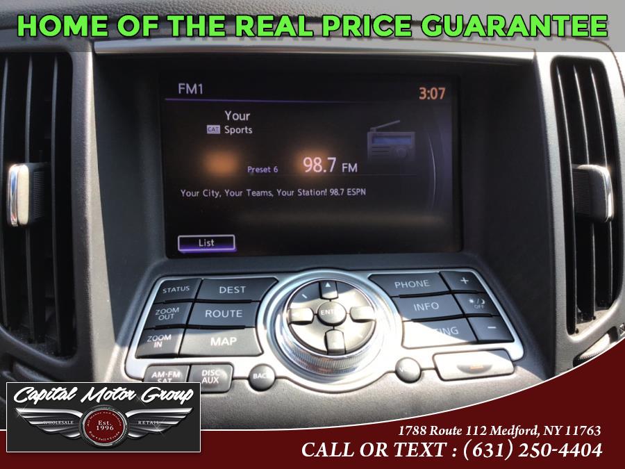 Used INFINITI G37 Sedan 4dr x AWD 2013 | Capital Motor Group Inc. Medford, New York Used INFINITI G37 Sedan 4dr x AWD 2013 | Capital Motor Group Inc. Medford, New York