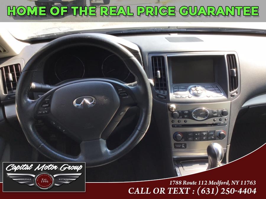 Used INFINITI G37 Sedan 4dr x AWD 2013 | Capital Motor Group Inc. Medford, New York Used INFINITI G37 Sedan 4dr x AWD 2013 | Capital Motor Group Inc. Medford, New York