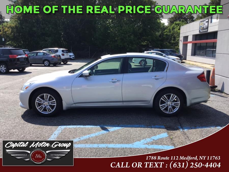 Used INFINITI G37 Sedan 4dr x AWD 2013 | Capital Motor Group Inc. Medford, New York Used INFINITI G37 Sedan 4dr x AWD 2013 | Capital Motor Group Inc. Medford, New York