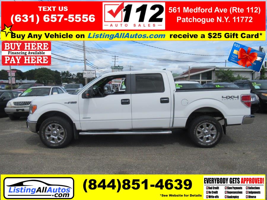 Used Ford F150 4WD SuperCrew 145" Lariat 2012 | www.ListingAllAutos.com. Patchogue, New York