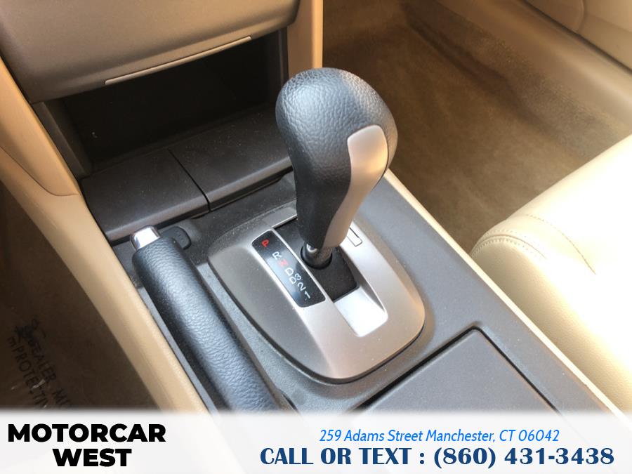 Used Honda Accord Sdn 4dr V6 Auto EX-L 2012 | Motorcar West. Manchester, Connecticut Used Honda Accord Sdn 4dr V6 Auto EX-L 2012 | Motorcar West. Manchester, Connecticut
