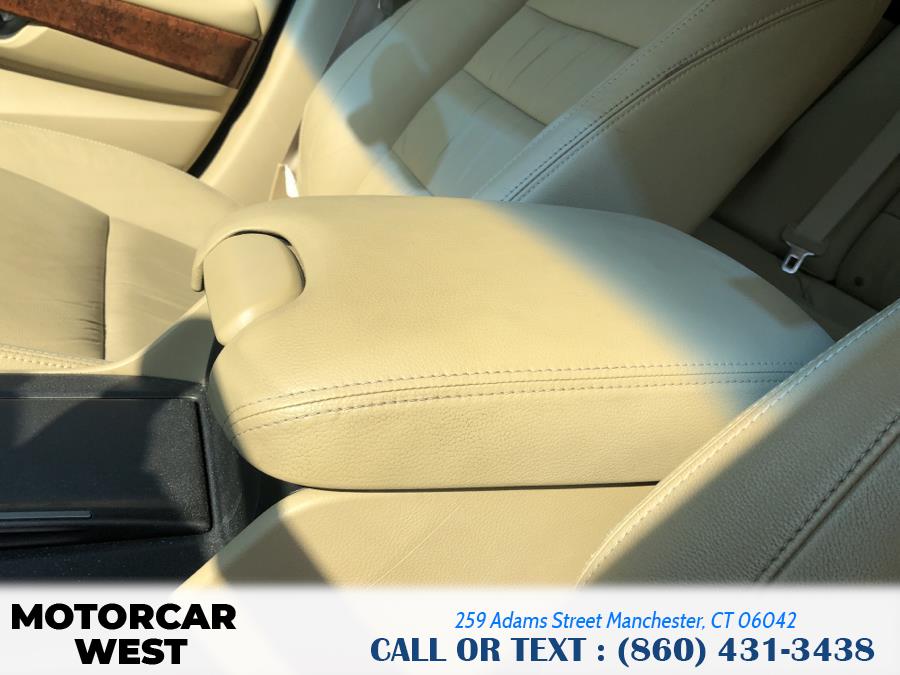 Used Honda Accord Sdn 4dr V6 Auto EX-L 2012 | Motorcar West. Manchester, Connecticut Used Honda Accord Sdn 4dr V6 Auto EX-L 2012 | Motorcar West. Manchester, Connecticut
