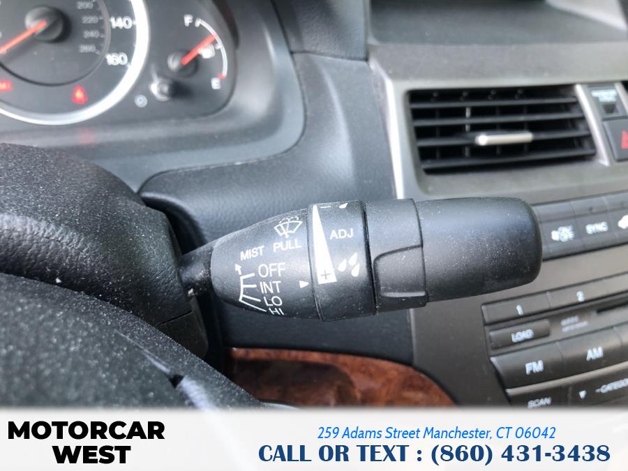 Used Honda Accord Sdn 4dr V6 Auto EX-L 2012 | Motorcar West. Manchester, Connecticut Used Honda Accord Sdn 4dr V6 Auto EX-L 2012 | Motorcar West. Manchester, Connecticut