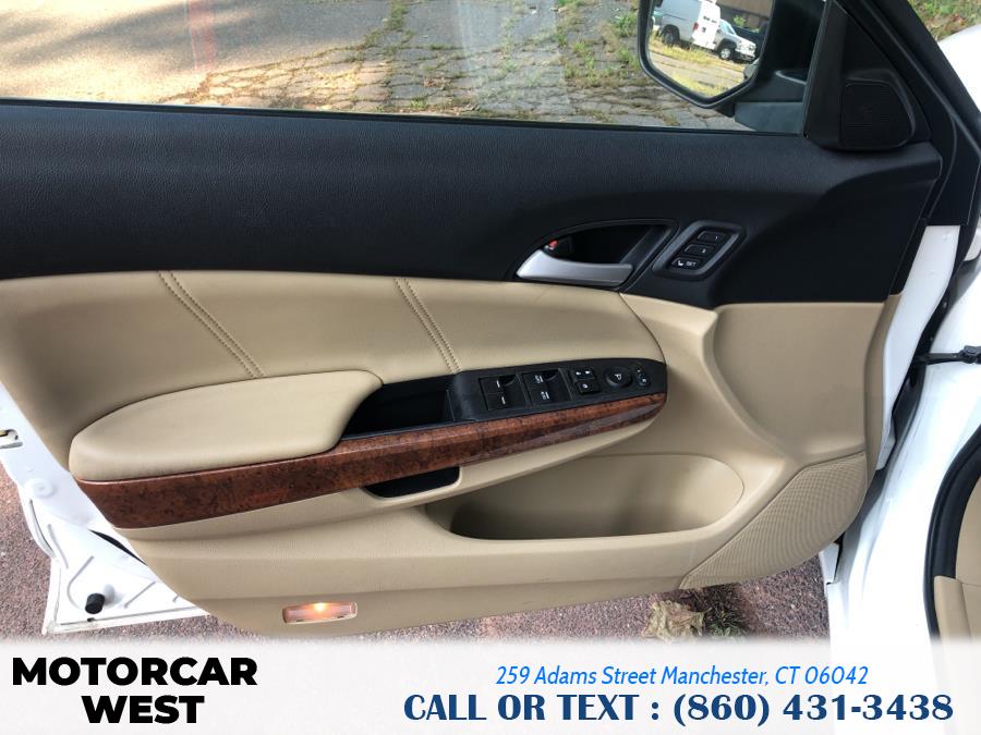 Used Honda Accord Sdn 4dr V6 Auto EX-L 2012 | Motorcar West. Manchester, Connecticut Used Honda Accord Sdn 4dr V6 Auto EX-L 2012 | Motorcar West. Manchester, Connecticut