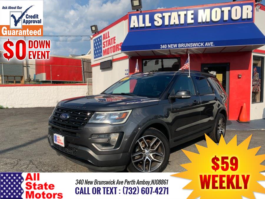 2016 Ford Explorer 4WD 4dr Sport, available for sale in Perth Amboy, New Jersey | All State Motor Inc. Perth Amboy, New Jersey