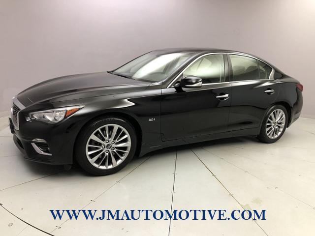2018 Infiniti Q50 3.0t LUXE AWD, available for sale in Naugatuck, Connecticut | J&M Automotive Sls&Svc LLC. Naugatuck, Connecticut
