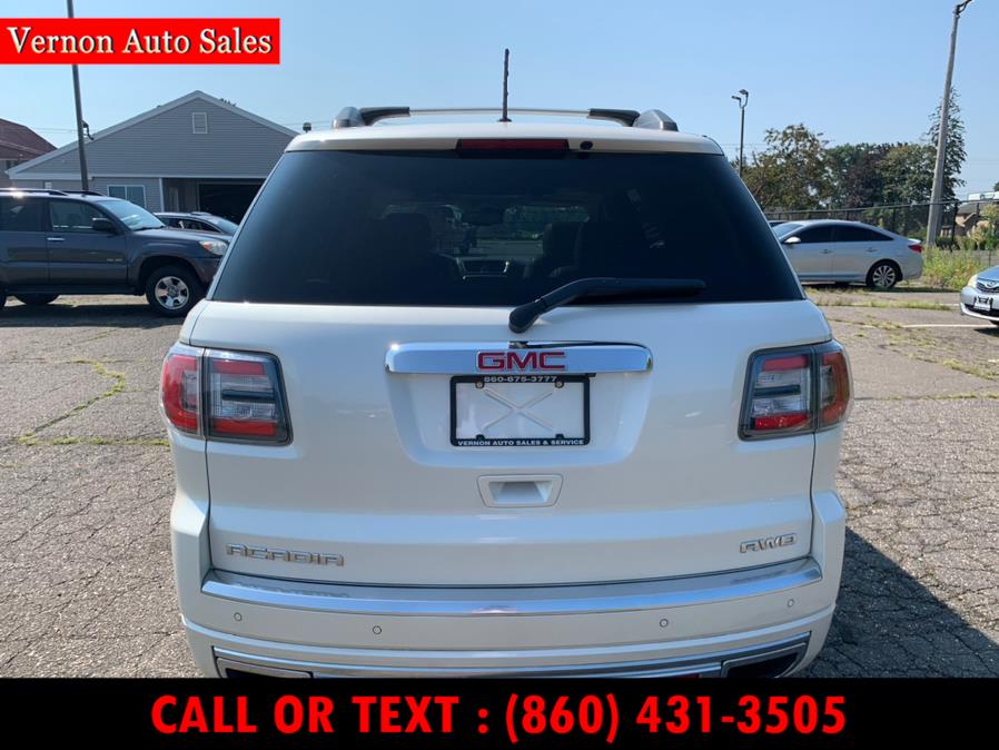 Used GMC Acadia AWD 4dr Denali 2014 | Vernon Auto Sale & Service. Manchester, Connecticut Used GMC Acadia AWD 4dr Denali 2014 | Vernon Auto Sale & Service. Manchester, Connecticut