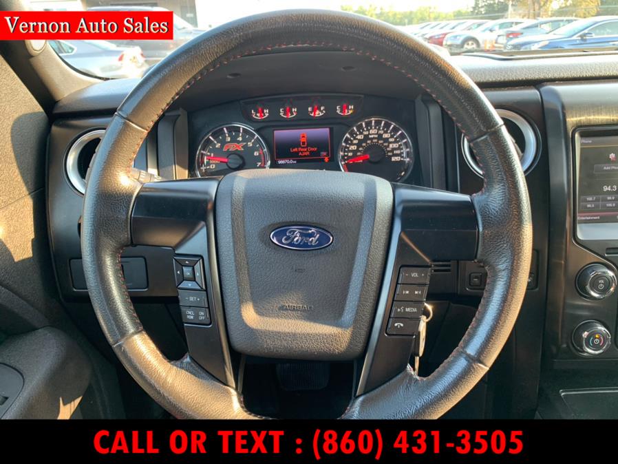 Used Ford F-150 4WD SuperCrew 145" FX4 2013 | Vernon Auto Sale & Service. Manchester, Connecticut Used Ford F-150 4WD SuperCrew 145" FX4 2013 | Vernon Auto Sale & Service. Manchester, Connecticut