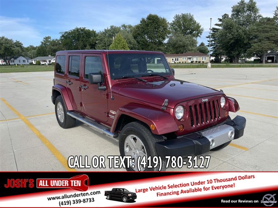 2012 Jeep Wrangler Unlimited 4WD 4dr Altitude, available for sale in Elida, Ohio | Josh's All Under Ten LLC. Elida, Ohio