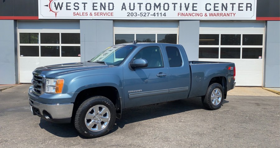 2012 GMC Sierra 1500 4WD Ext Cab 143.5" SLT, available for sale in Waterbury, Connecticut | West End Automotive Center. Waterbury, Connecticut