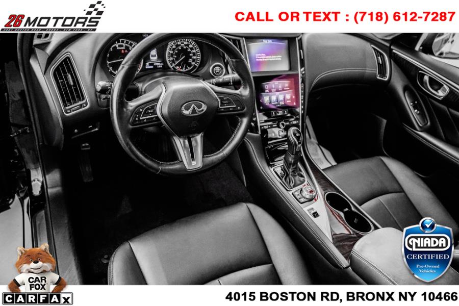 Used INFINITI Q50 3.0t LUXE AWD 2018 | 26 Motors Corp. Bronx, New York Used INFINITI Q50 3.0t LUXE AWD 2018 | 26 Motors Corp. Bronx, New York