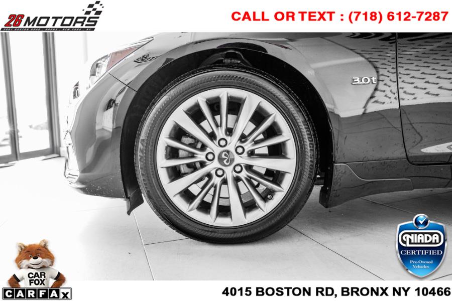 Used INFINITI Q50 3.0t LUXE AWD 2018 | 26 Motors Corp. Bronx, New York Used INFINITI Q50 3.0t LUXE AWD 2018 | 26 Motors Corp. Bronx, New York