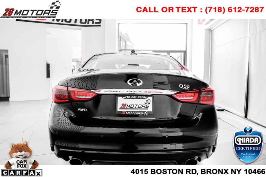 Used INFINITI Q50 3.0t LUXE AWD 2018 | 26 Motors Corp. Bronx, New York Used INFINITI Q50 3.0t LUXE AWD 2018 | 26 Motors Corp. Bronx, New York