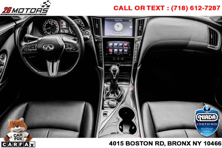 Used INFINITI Q50 3.0t LUXE AWD 2018 | 26 Motors Corp. Bronx, New York Used INFINITI Q50 3.0t LUXE AWD 2018 | 26 Motors Corp. Bronx, New York