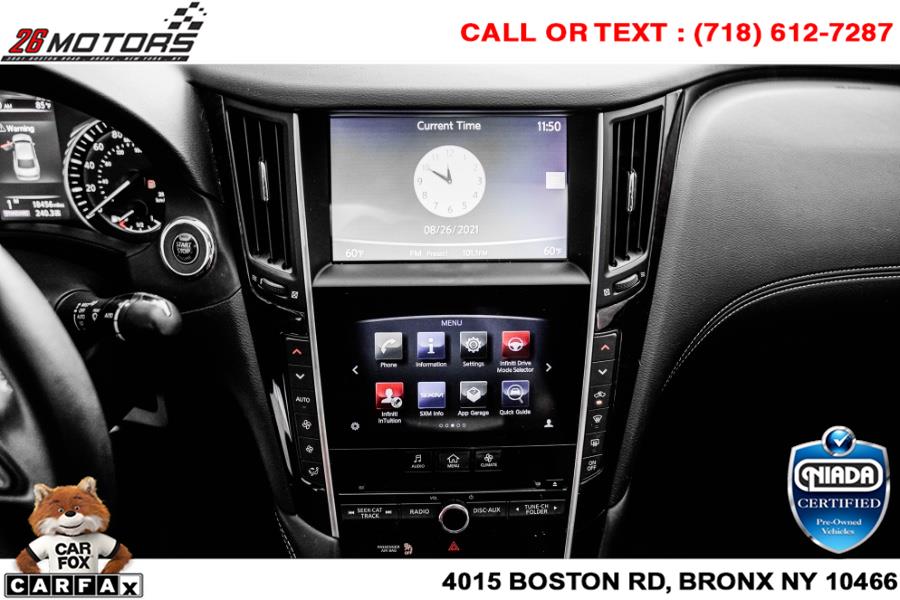 Used INFINITI Q50 3.0t LUXE AWD 2018 | 26 Motors Corp. Bronx, New York Used INFINITI Q50 3.0t LUXE AWD 2018 | 26 Motors Corp. Bronx, New York