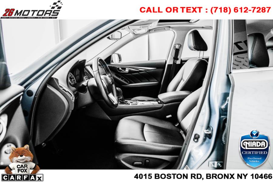 Used INFINITI Q50 3.0t LUXE AWD 2018 | 26 Motors Corp. Bronx, New York Used INFINITI Q50 3.0t LUXE AWD 2018 | 26 Motors Corp. Bronx, New York