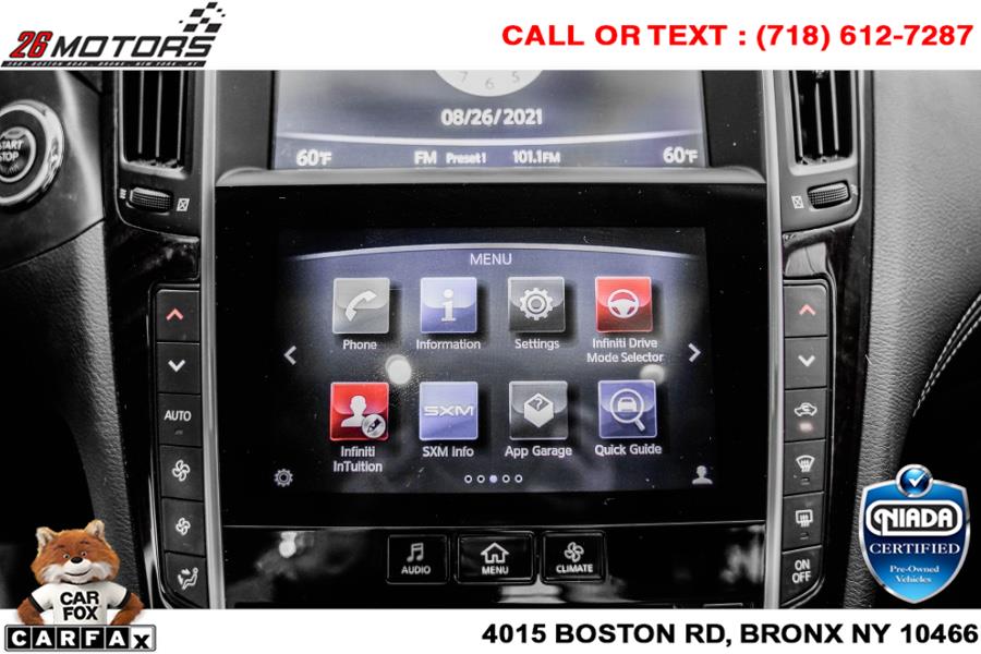 Used INFINITI Q50 3.0t LUXE AWD 2018 | 26 Motors Corp. Bronx, New York Used INFINITI Q50 3.0t LUXE AWD 2018 | 26 Motors Corp. Bronx, New York