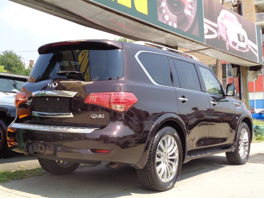 Used INFINITI QX80 4WD Rear Entertainment Technology 2015 | Top Speed Motors LLC. Jamaica, New York Used INFINITI QX80 4WD Rear Entertainment Technology 2015 | Top Speed Motors LLC. Jamaica, New York