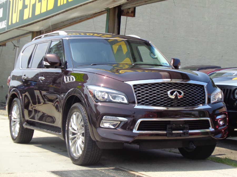 Used INFINITI QX80 4WD Rear Entertainment Technology 2015 | Top Speed Motors LLC. Jamaica, New York Used INFINITI QX80 4WD Rear Entertainment Technology 2015 | Top Speed Motors LLC. Jamaica, New York