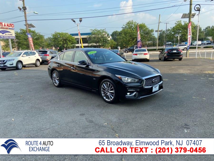 Used INFINITI Q50 2.0t LUXE AWD 2018 | Route 4 Auto Exchange. Elmwood Park, New Jersey Used INFINITI Q50 2.0t LUXE AWD 2018 | Route 4 Auto Exchange. Elmwood Park, New Jersey