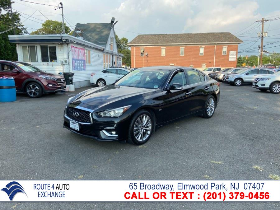 Used INFINITI Q50 2.0t LUXE AWD 2018 | Route 4 Auto Exchange. Elmwood Park, New Jersey Used INFINITI Q50 2.0t LUXE AWD 2018 | Route 4 Auto Exchange. Elmwood Park, New Jersey