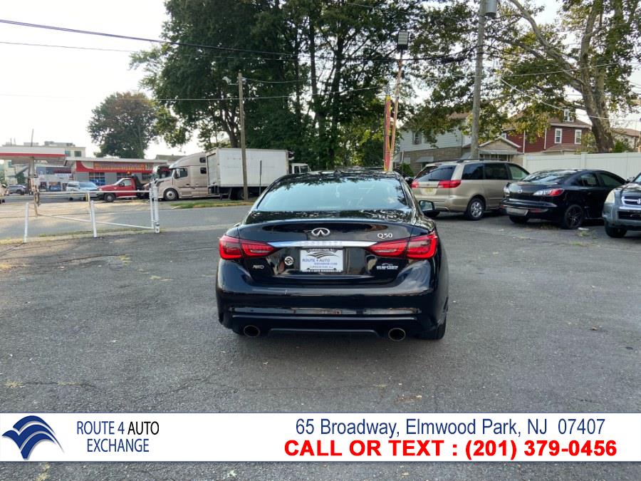 Used INFINITI Q50 2.0t LUXE AWD 2018 | Route 4 Auto Exchange. Elmwood Park, New Jersey Used INFINITI Q50 2.0t LUXE AWD 2018 | Route 4 Auto Exchange. Elmwood Park, New Jersey