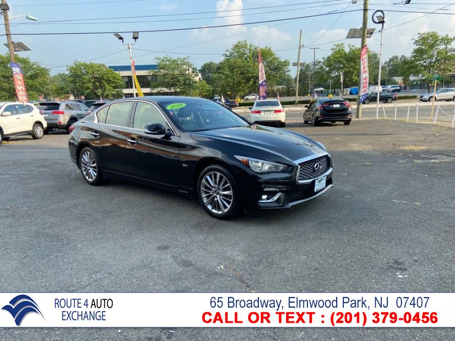 Used INFINITI Q50 2.0t LUXE AWD 2018 | Route 4 Auto Exchange. Elmwood Park, New Jersey Used INFINITI Q50 2.0t LUXE AWD 2018 | Route 4 Auto Exchange. Elmwood Park, New Jersey
